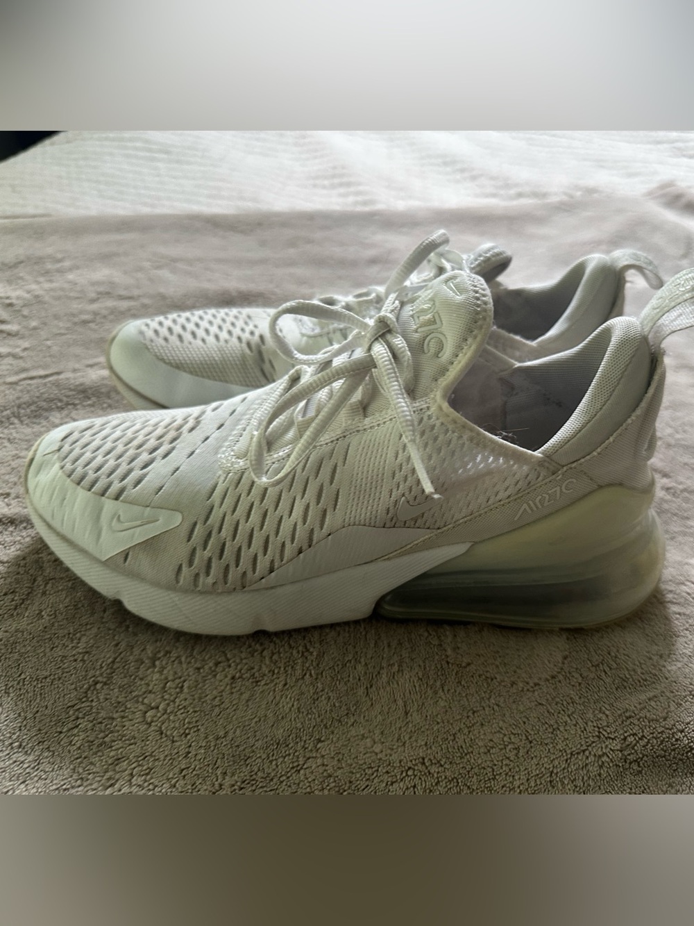 Nike Air Max 270 White Sneakers